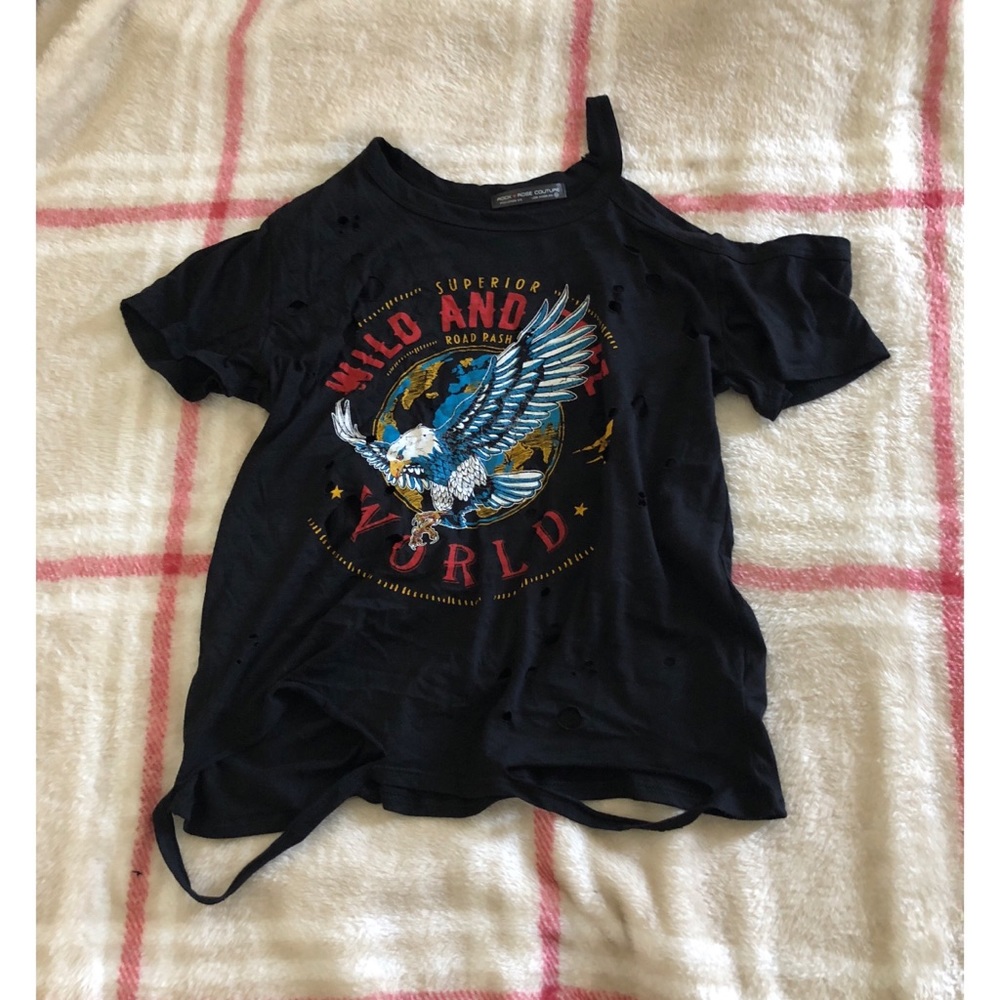 Distressed Graphic Tee
